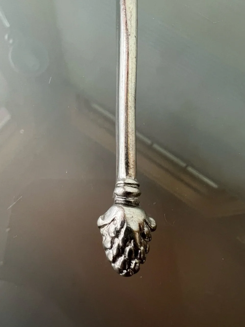 🥄Askvoll Brug Norway Pewter Spoon 7.125”